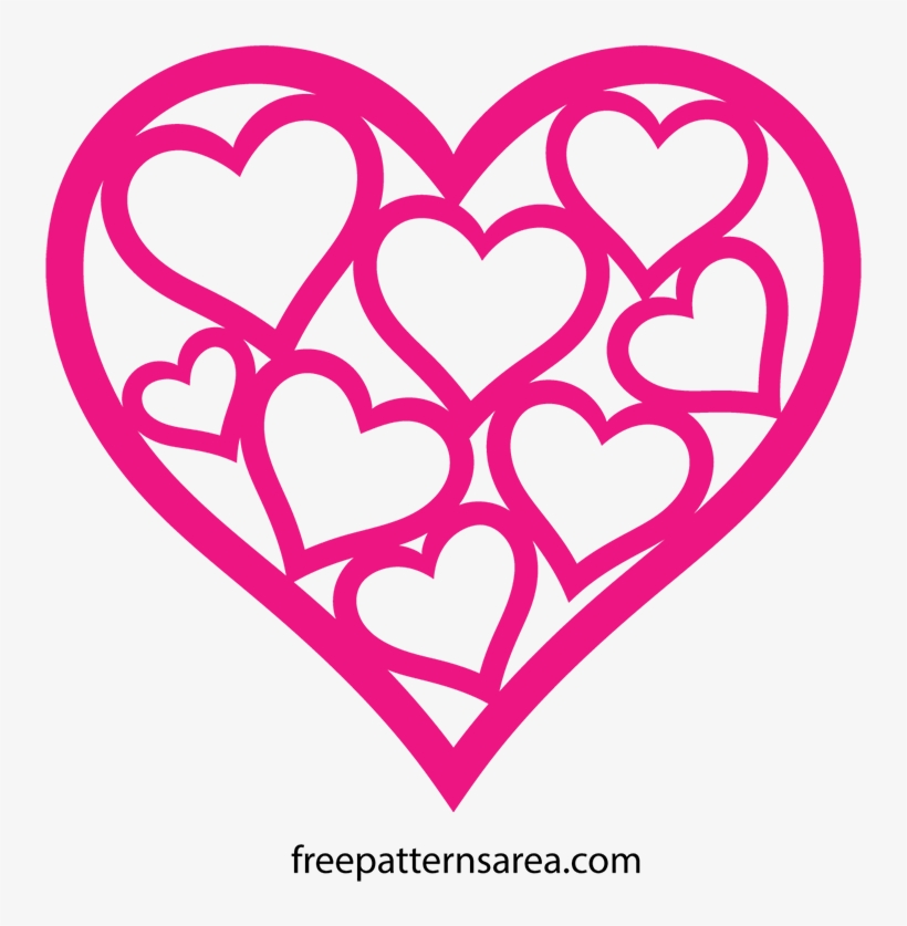 Download Heart Shaped Clipart Fancy Free Valentine Svg Files For Cricut Free Transparent Png Download Pngkey