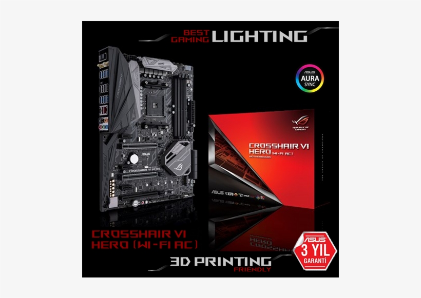 Img - Crosshair Vii Hero Wifi, transparent png #8376106