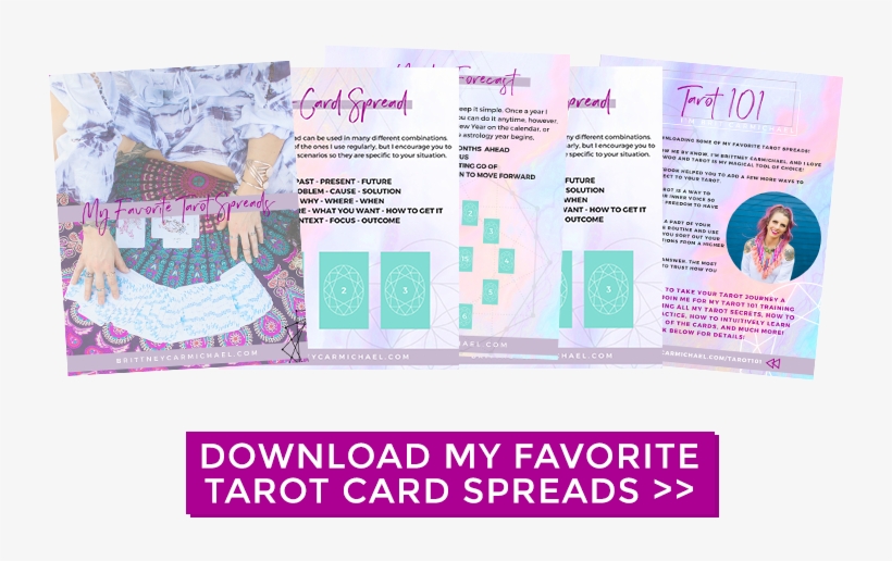 3 Simple Tarot Card Spreads - Ask Your Guides Sonia Choquette Card Love Spread, transparent png #8376606