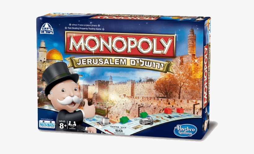 The Classic Game You Know And Love, But In Jerusalem - Monopoly Jerusalem, transparent png #8376887