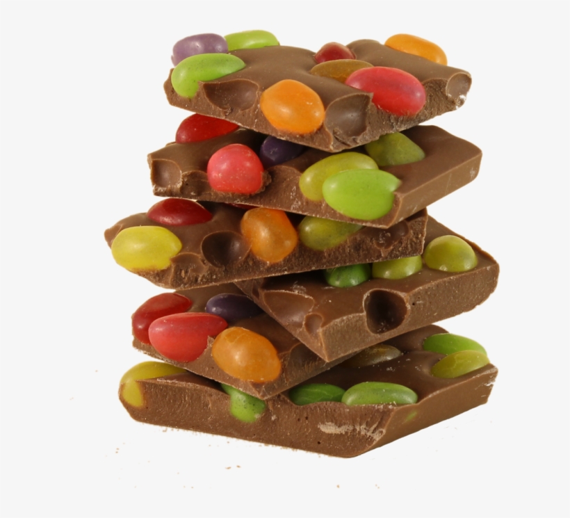 Jelly Bean Bark - Chocolate Bar, transparent png #8377042