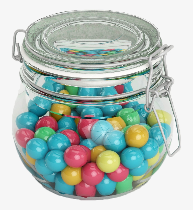 1920 X 1080 32 - Candies In Glass Jar Png, transparent png #8377173