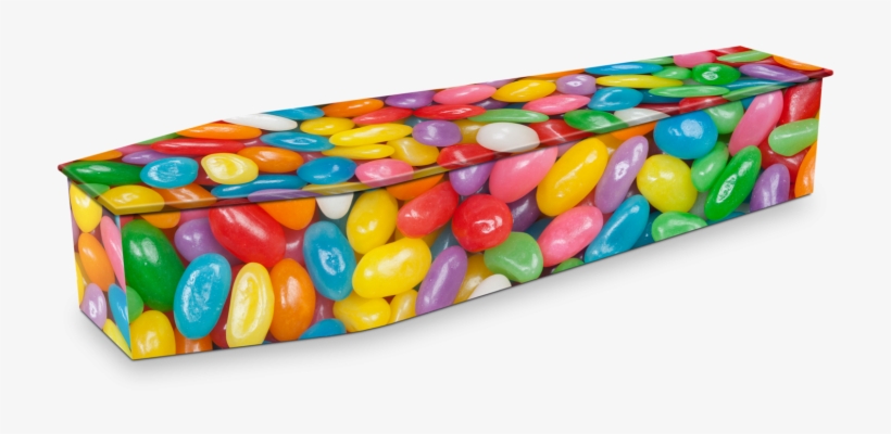 Jelly Beans - Rainbow Coffin, transparent png #8377207