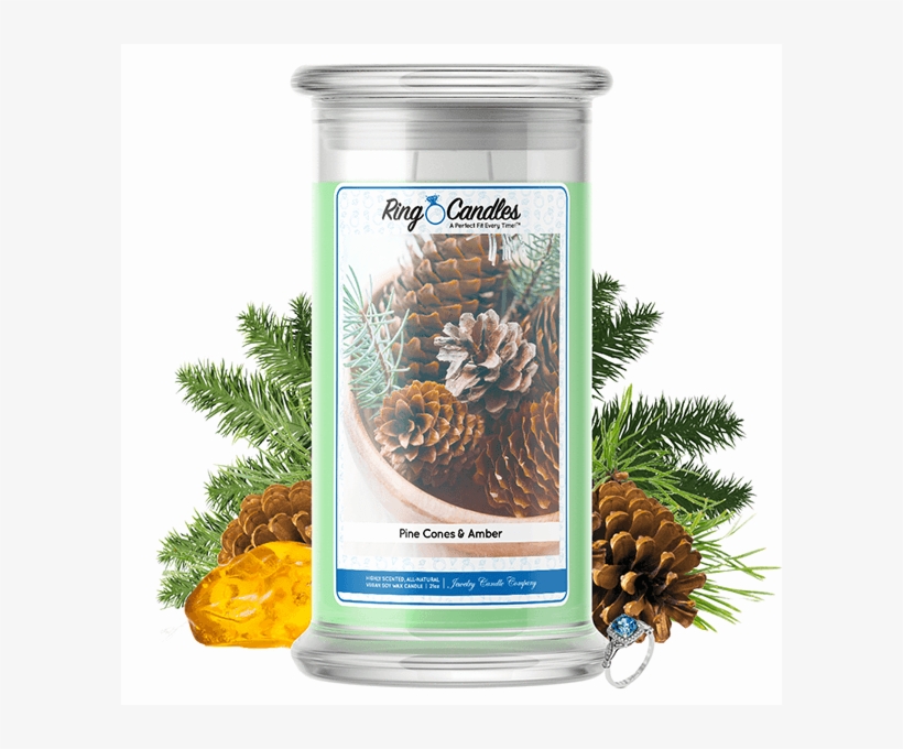 Pine Cones & Amber - Candle Jewelry In Europe, transparent png #8378188