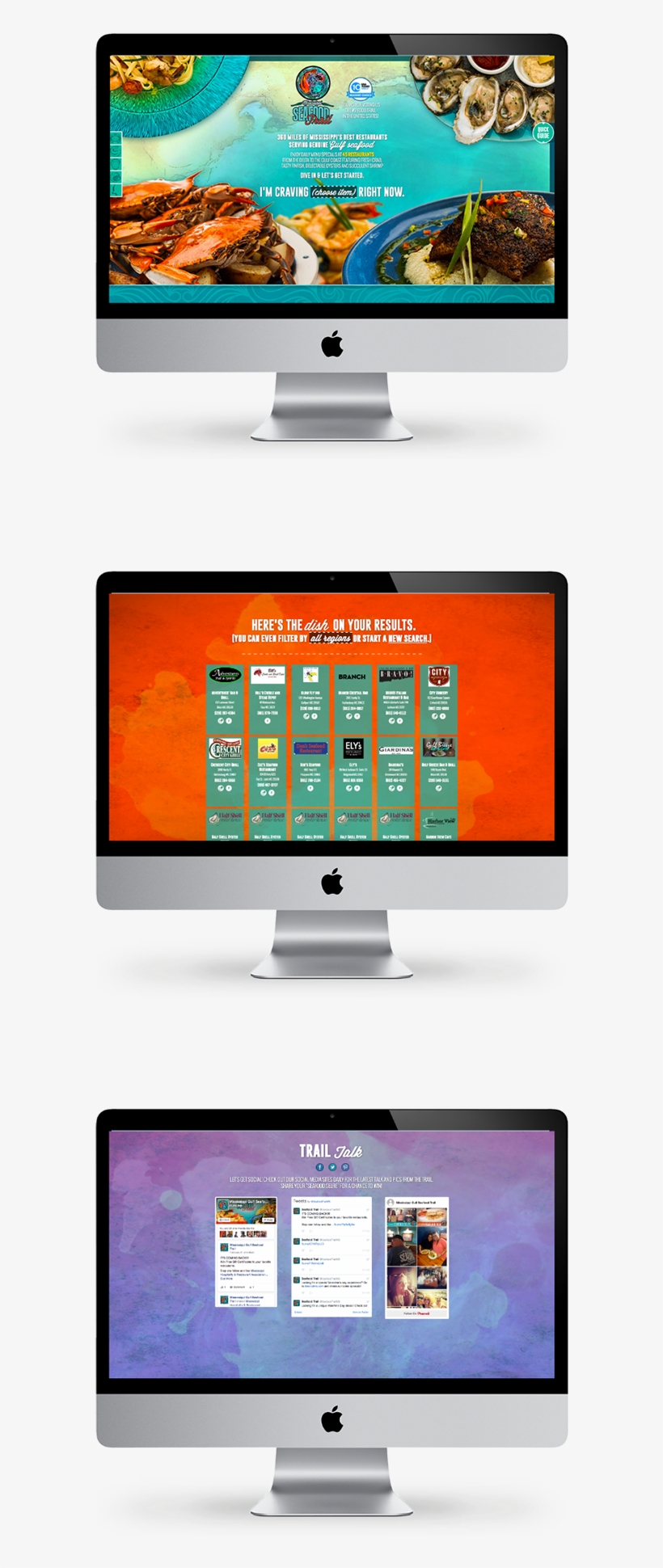 By Allowing Them To Select The Type Of Local Seafood - Imac 27 Inch, transparent png #8378534