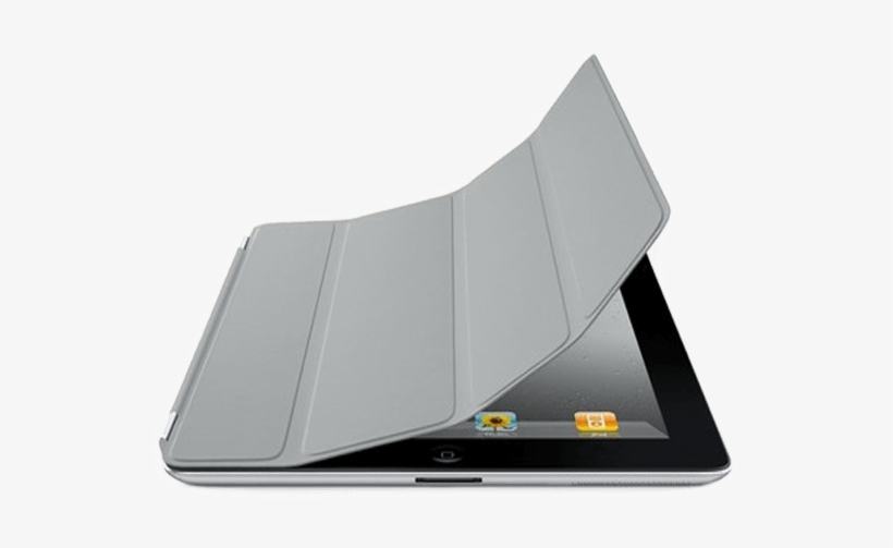 Ipad Smart Cover Gray - Ipad 2 Smart Cover, transparent png #8378598