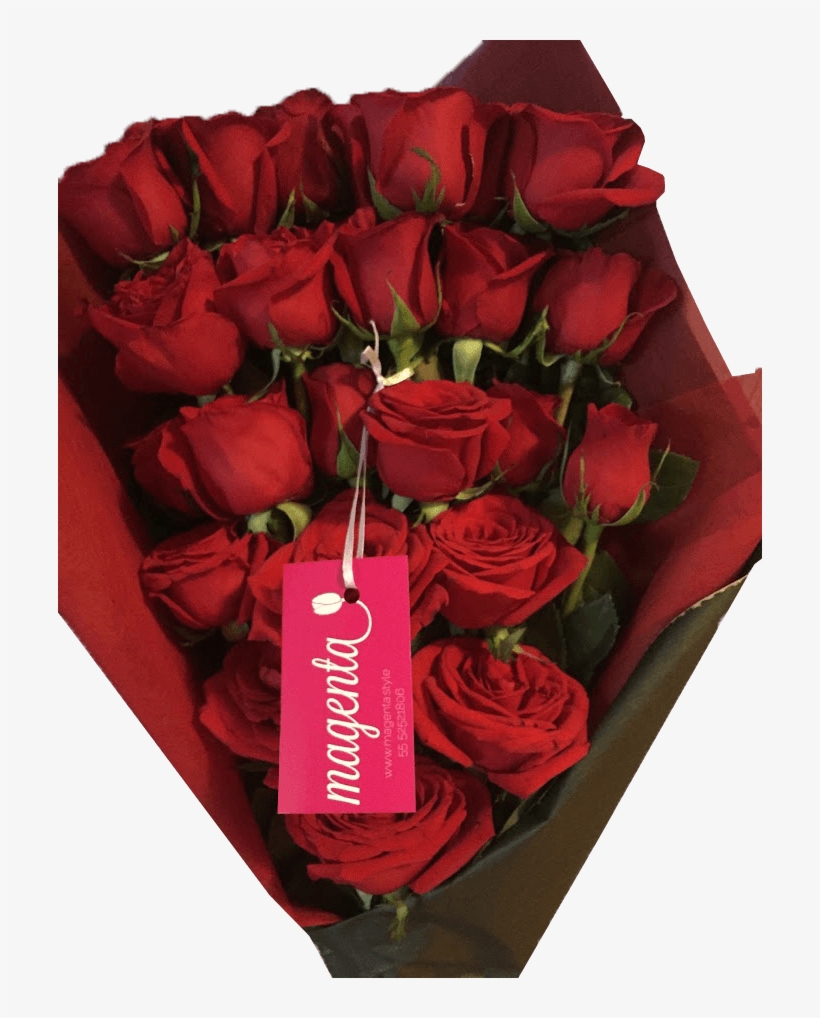 Bouquet De Rosas Rojas - Garden Roses, transparent png #8378633