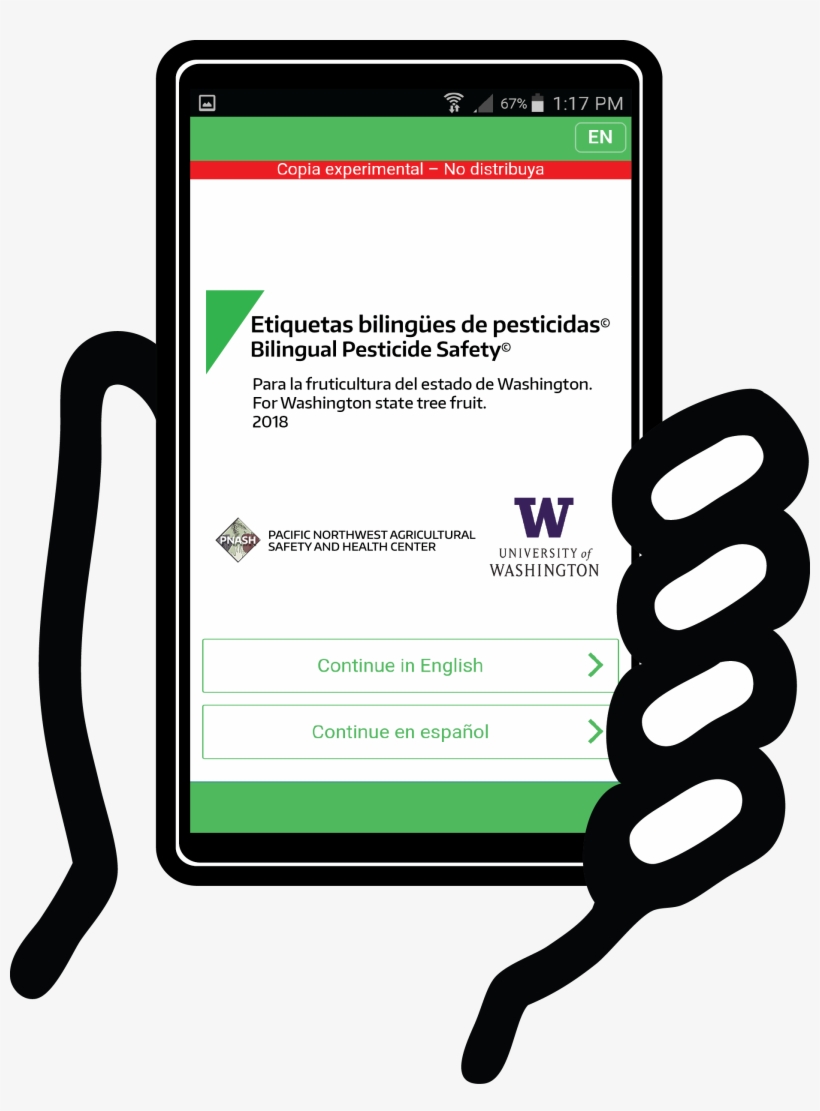 Etiquetas Bilingües De Pesticidas / Bilingual Pesticide - University Of Washington, transparent png #8378971