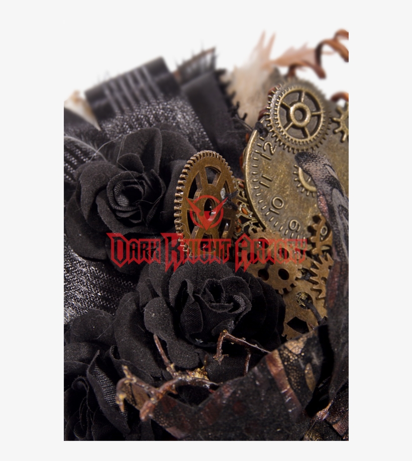 Steampunk Butterfly Headdress - Label, transparent png #8380541