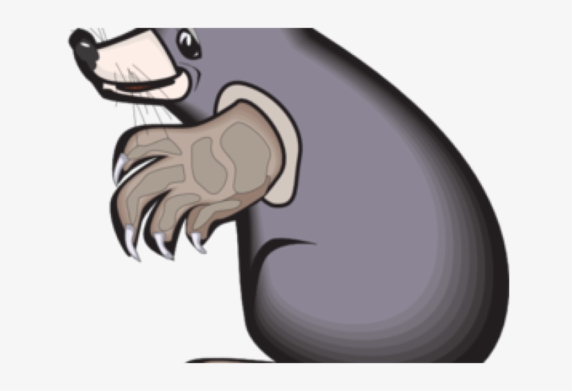 Mole Clipart Mole Animal - Mole Clip Art Png, transparent png #8380680
