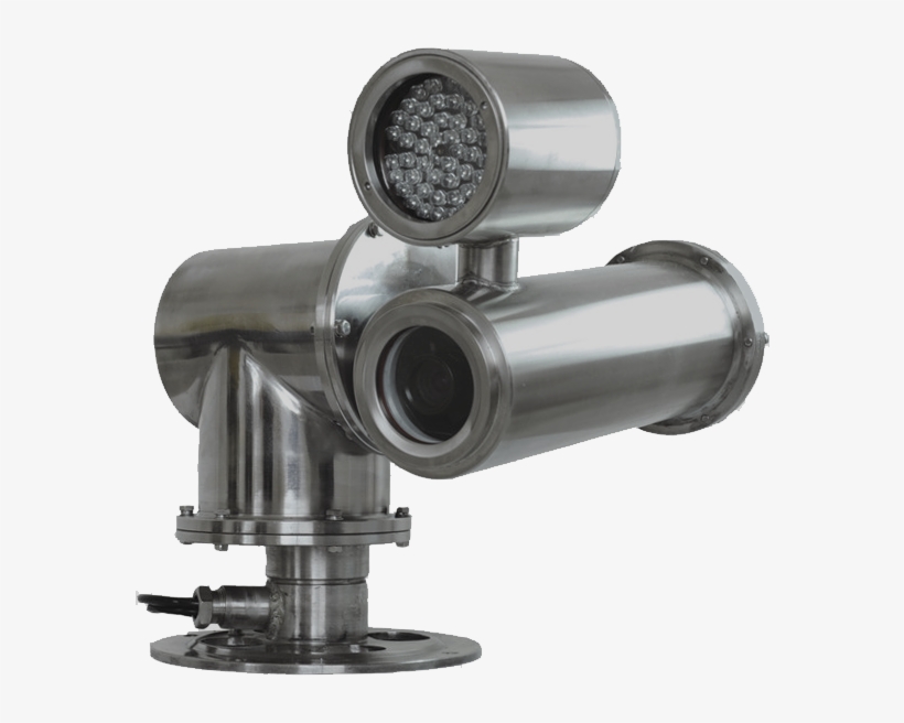Explosion Proof Casing Cctv Ir Ptz Unit - Pan–tilt–zoom Camera, transparent png #8380737