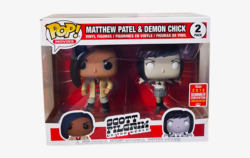 Matthew Patel & Demon Chick Sdcc 2018 Exclusive Pop - Matthew Patel Funko, transparent png #8380898