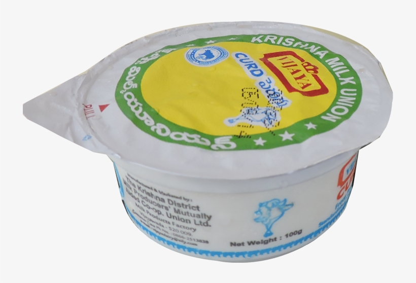 Curd Cup 100gms - Vijaya Milk Products Png, transparent png #8381068