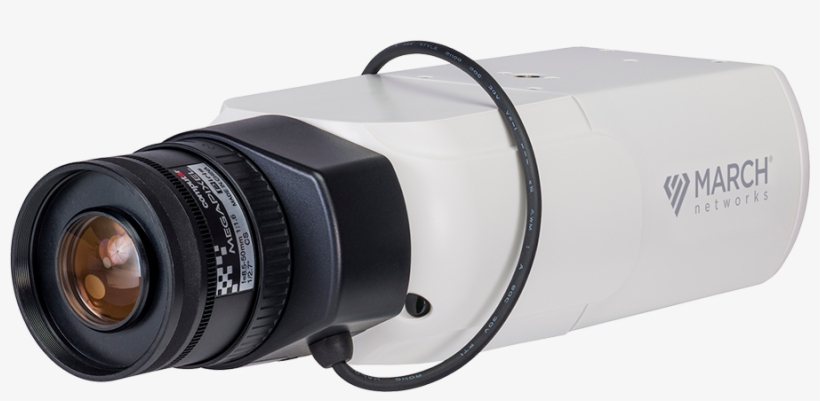 March Networks Me4 Box Ip Surveillance Camera - Camera Lens, transparent png #8381880