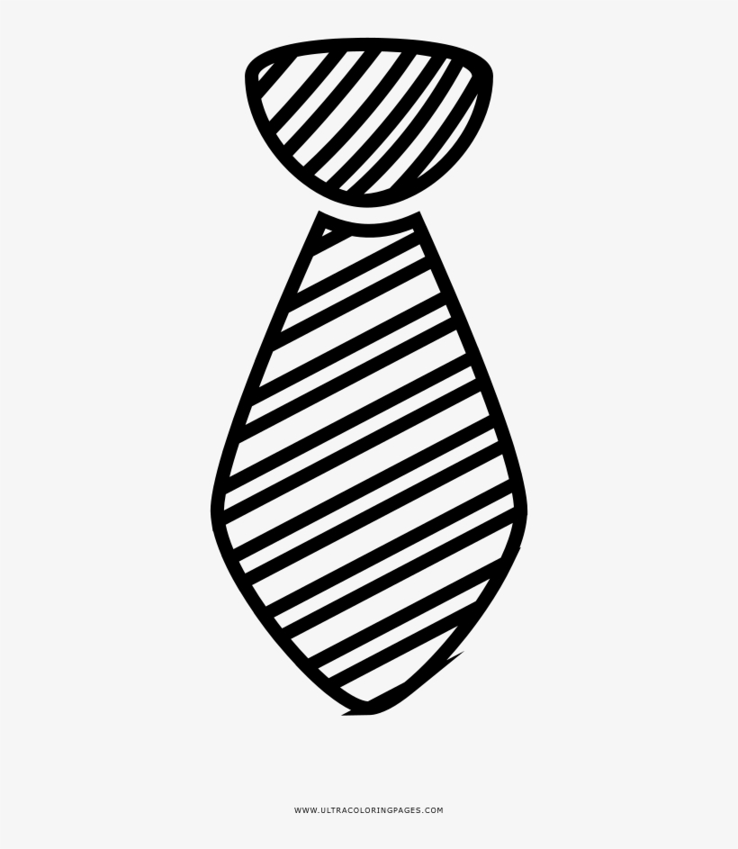 Tie Coloring Page - Décor De Galette Des Rois, transparent png #8381912