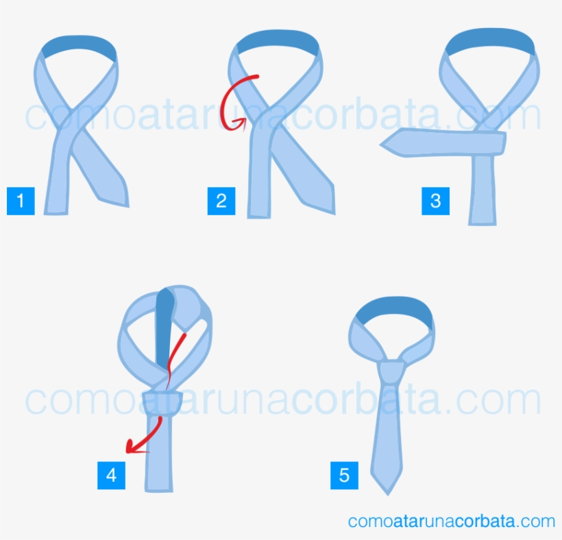 Image - Atar Una Corbata Facil, transparent png #8382007