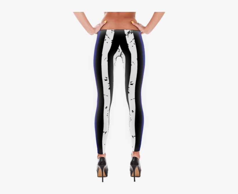 Thin Blue Line Leggings - Honey Comb Leggings, transparent png #8382008