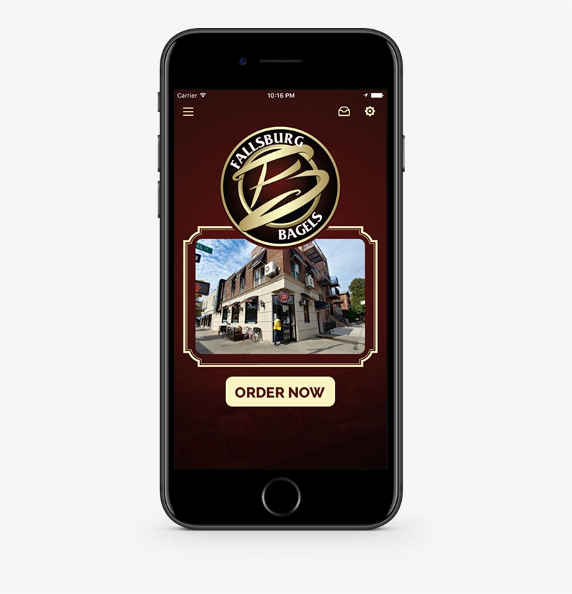 App, Tap, Order - Iphone, transparent png #8382577