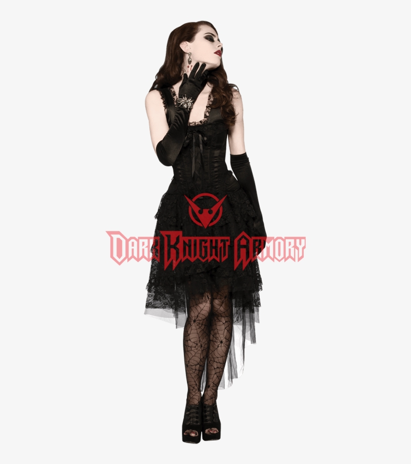 Midnight Lace Dress - Dress, transparent png #8382607