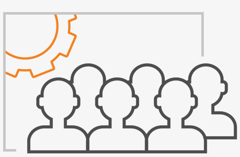 Enterprise Engagement - Line Art, transparent png #8382842