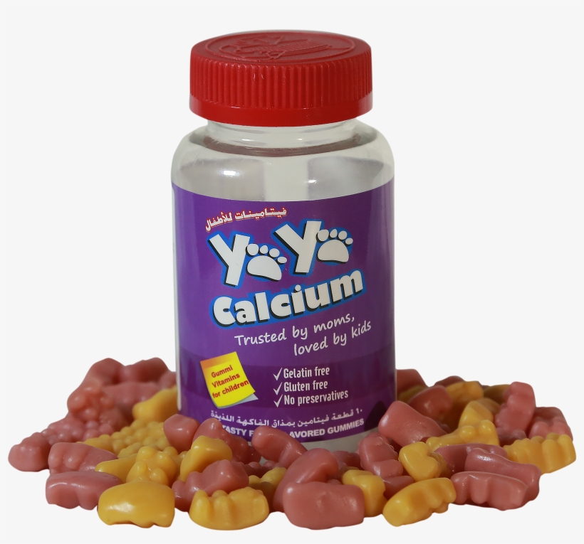 Yaya Calcium - Plastic Bottle, transparent png #8383814