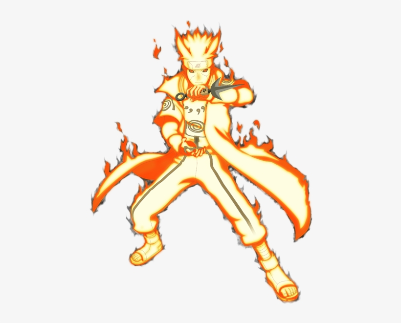 Minato Has Kcm While Obito Has The Rinnegan Restrictions - Minato Kyuubi Chakra Mode, transparent png #8383850