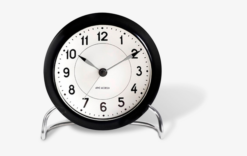 Arne Jacobsen Desk Clock, transparent png #8384271