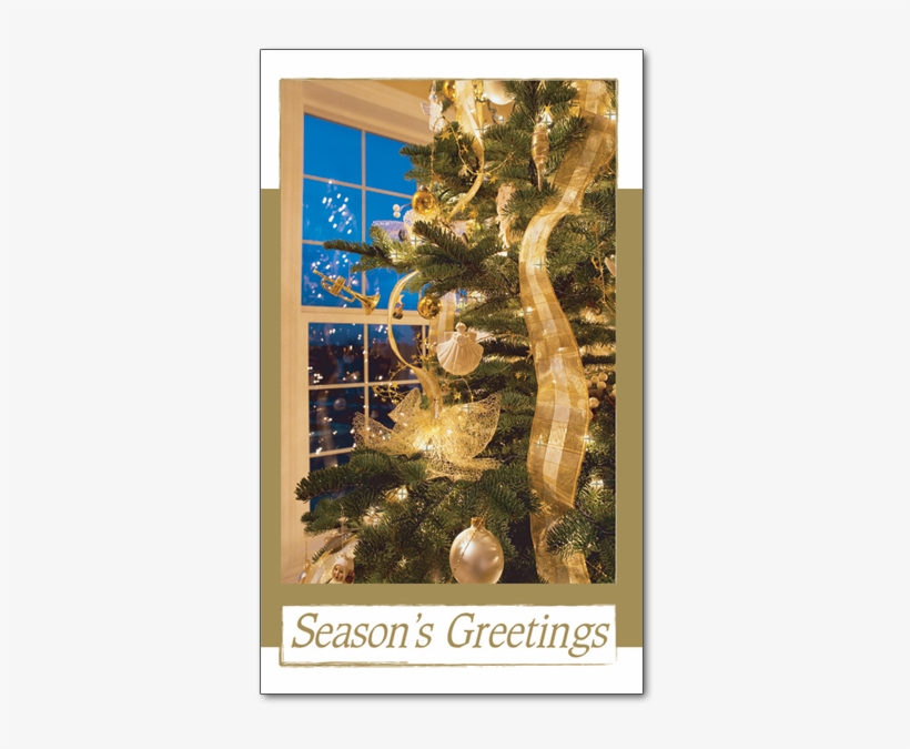 C295 - Golden Glow - Christmas Ornament, transparent png #8384299