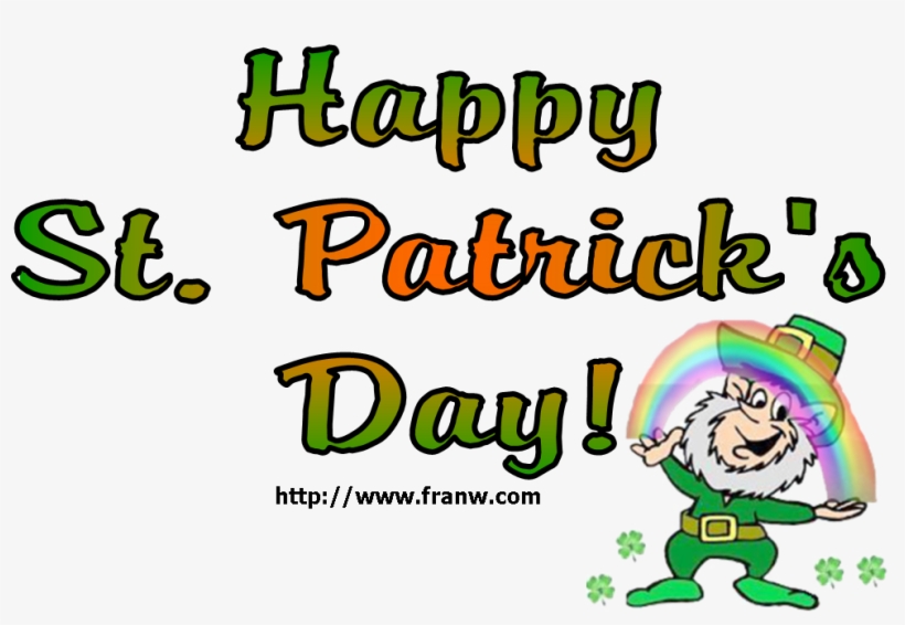 I Hope You'll Take The Time To Check Out My St - Leprechaun Rainbow, transparent png #8384420