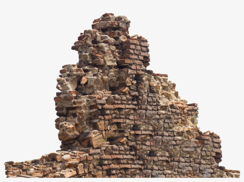 3d Printed “smart Particles” Promise Revolutionary - Stone Wall Ruins, transparent png #8384586