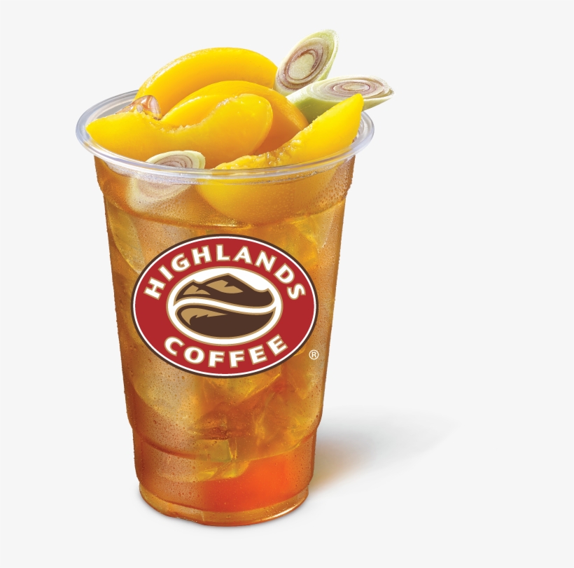 Trà Đào Highland Coffee, transparent png #8385620