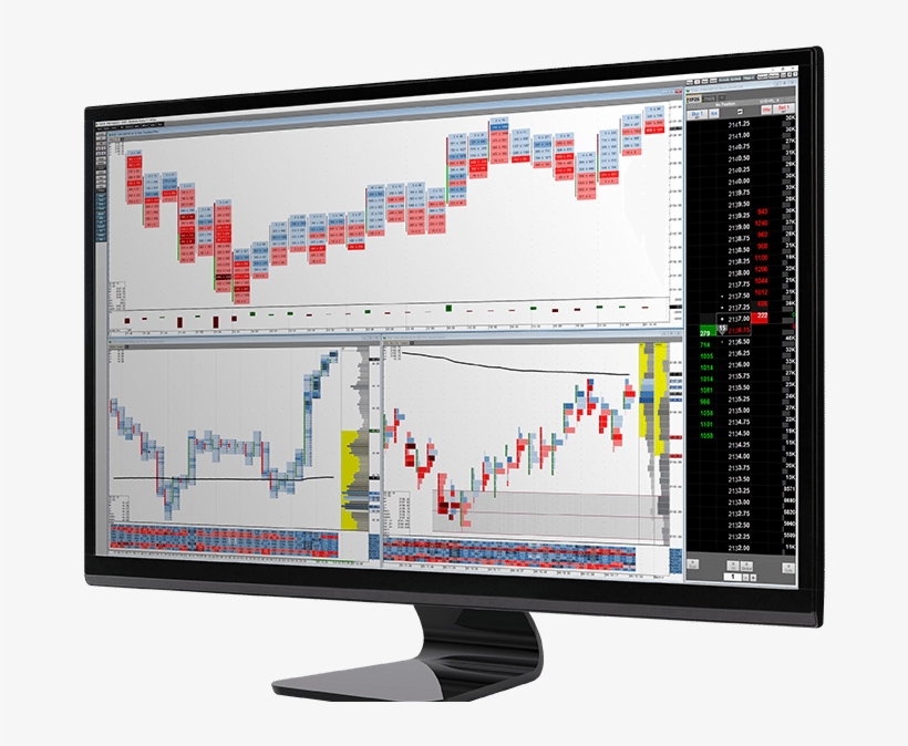 Footprint Charts - Computer Monitor, transparent png #8385709