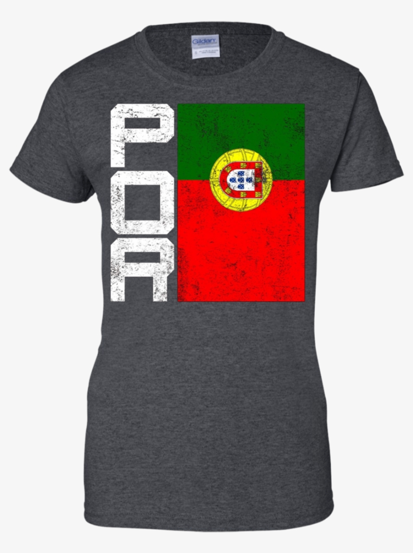 Portugal Flag National Team Country Supporter Por Apparel - Shirt, transparent png #8385801