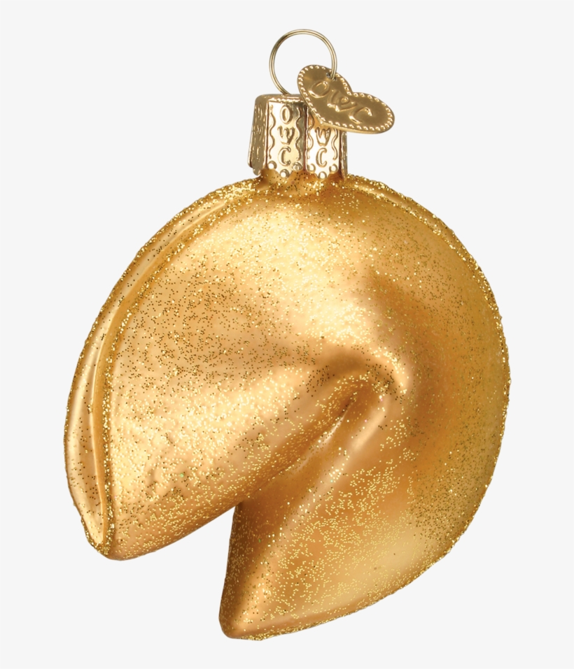 Make Homemade Fortune Cookies With Your Own Fortunes - Fortune Cookie Ornament, transparent png #8385884