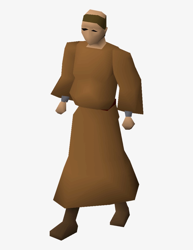 Runescape Monk Robes, transparent png #8385926
