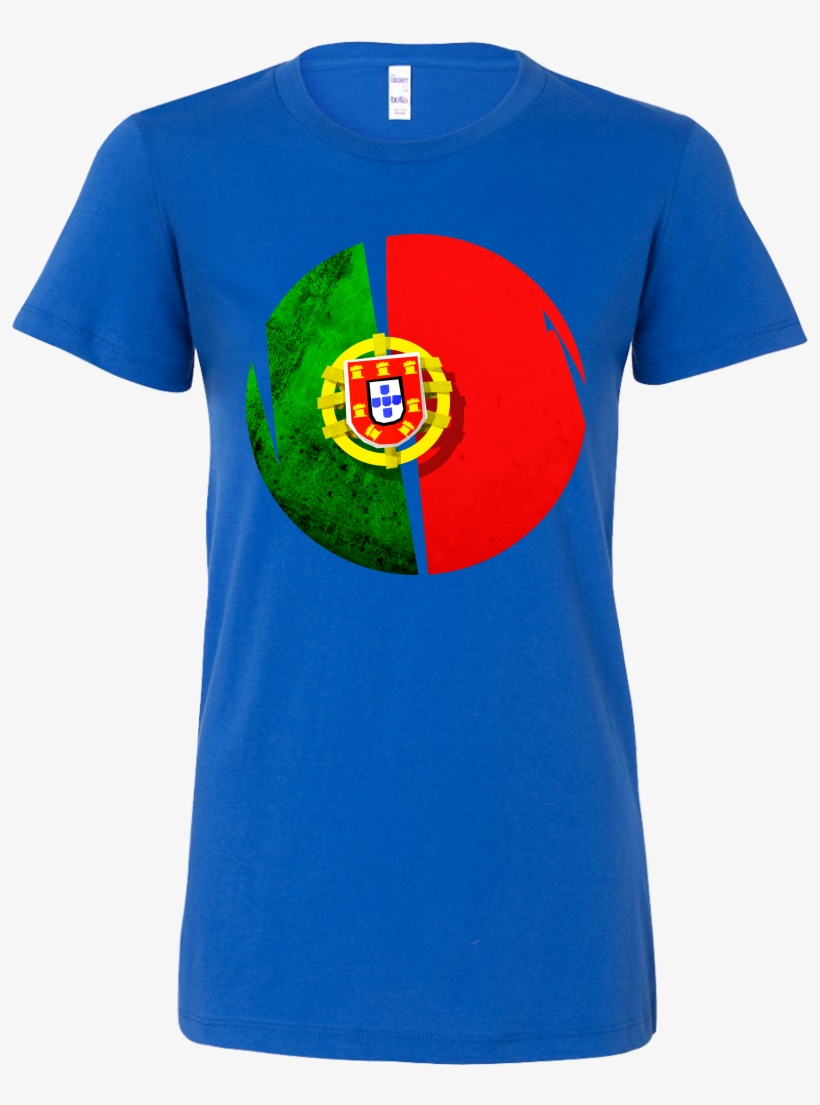 Portugal Flag Proud Portuguese Native Country Bella - T-shirt, transparent png #8385935