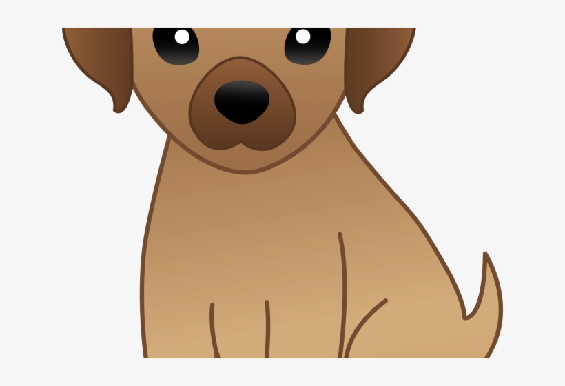 Doberman Pinscher Clipart Cute Cartoon - Brown Puppy Cartoon, transparent png #8385937