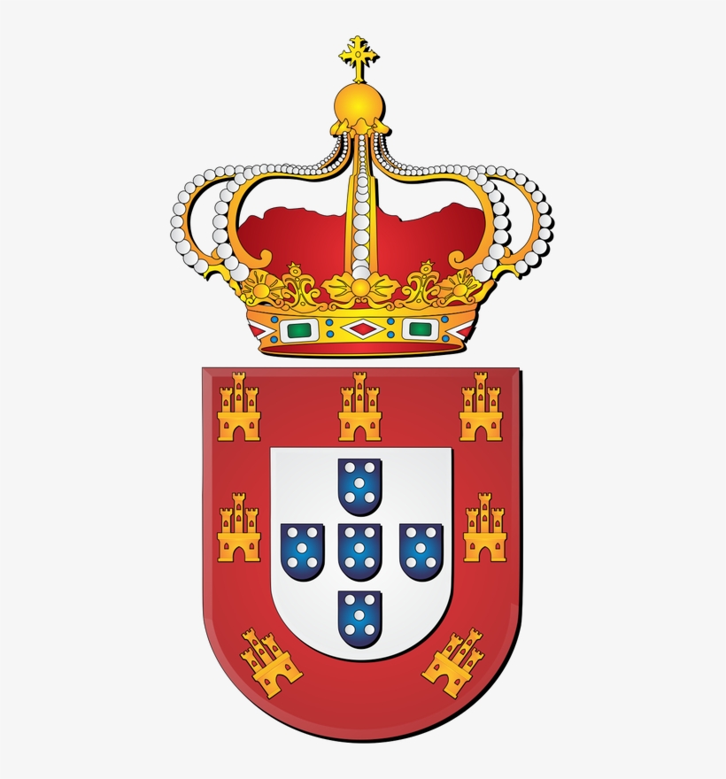 Imagem Portuguese Empire, Taurus, Casa Real, Coat Of - Crest, transparent png #8386050