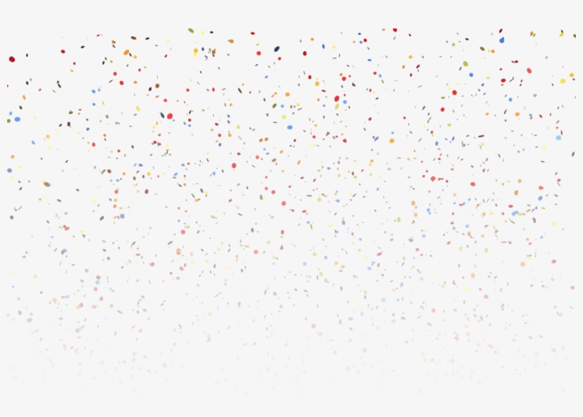 Blue Confetti Png - Art, transparent png #8386204