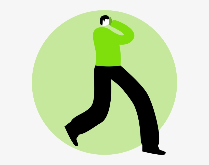 Person Talking On Phone - Illustration, transparent png #8386380