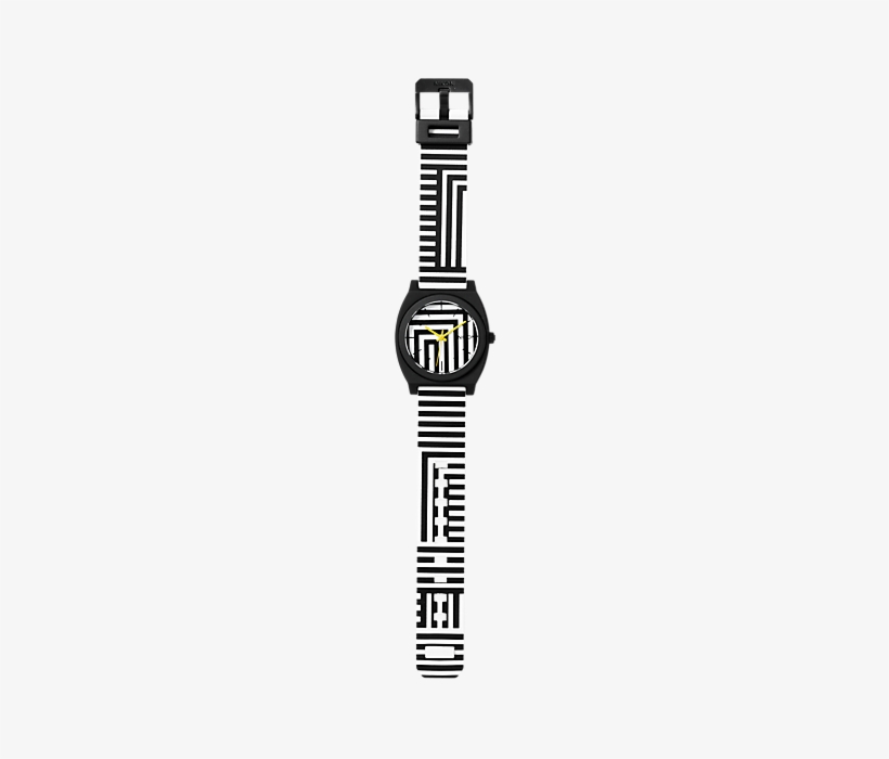 Nixon & Kate Spade Saturday Time Teller Watch In Signature - ニクソン 時計 コラボ, transparent png #8386542