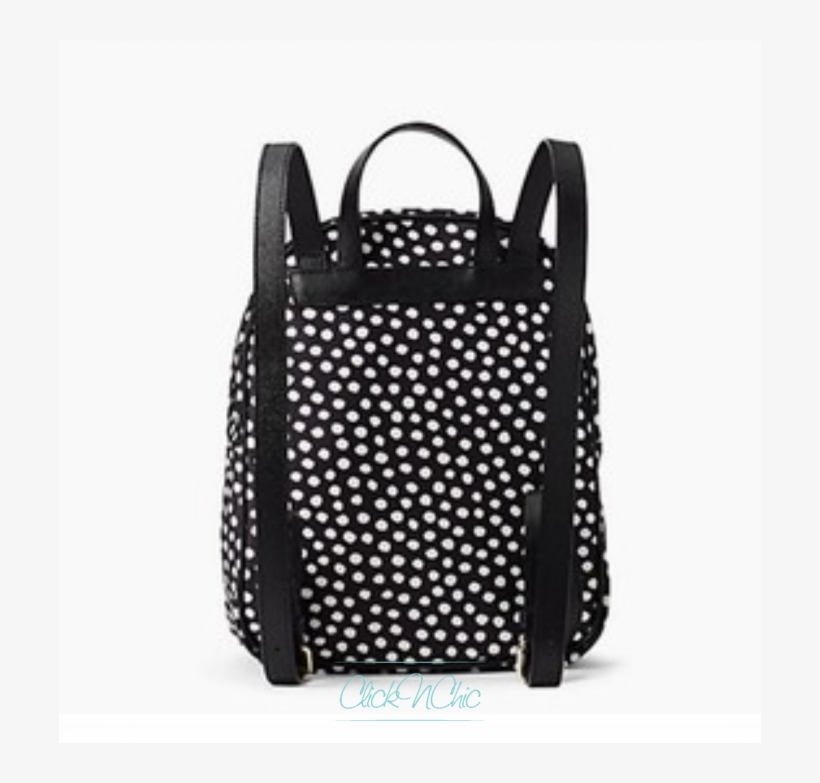 Kate Spade Wilson Road Small Bradley Backpack Black - Polka Dot, transparent png #8386694