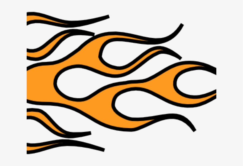 Hell Clipart Rocket Fire - Hot Rod Flames Drawing, transparent png #8386993