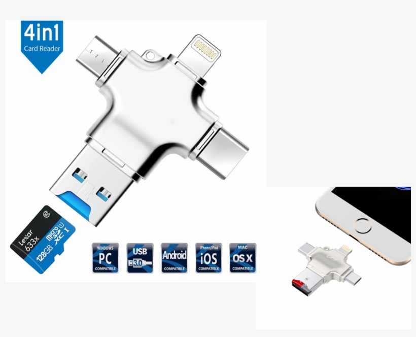 Product Images - Type C Lightning Flash Drive, transparent png #8387057