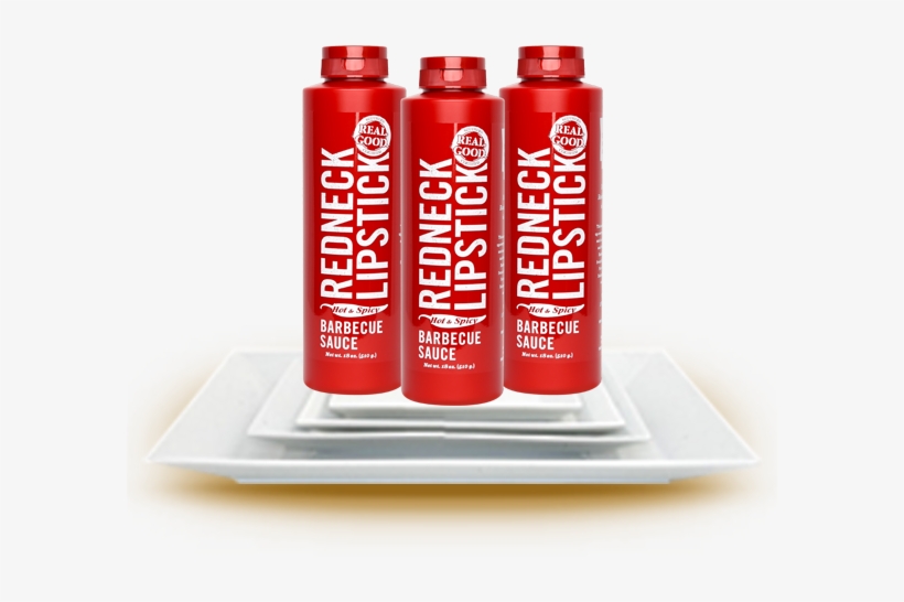 3 Pack Of Hot & Spicy Sauce - Redneck Lipstick, transparent png #8387543