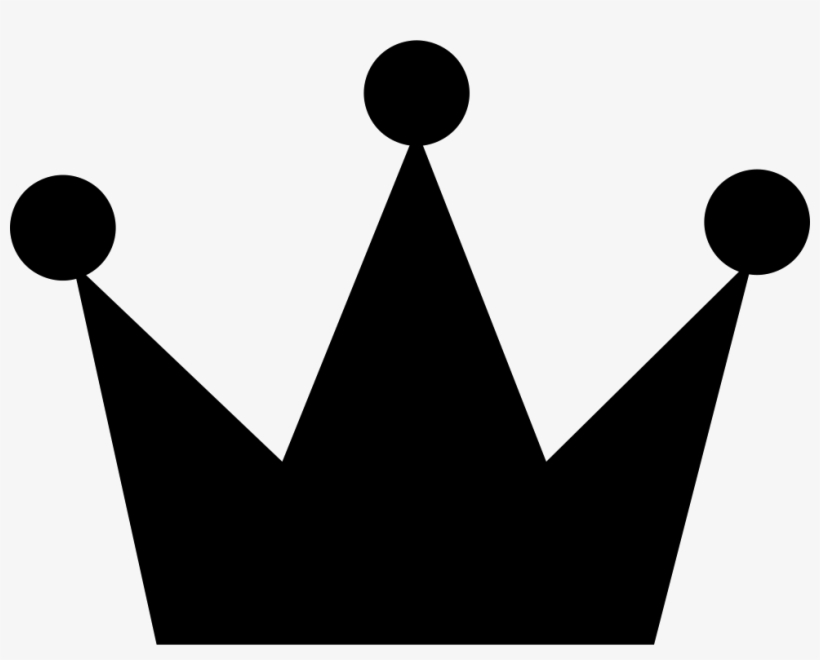 Crown Icon Free On Dumielauxepices Net Ⓒ - Black Crown Clipart, transparent png #8387829