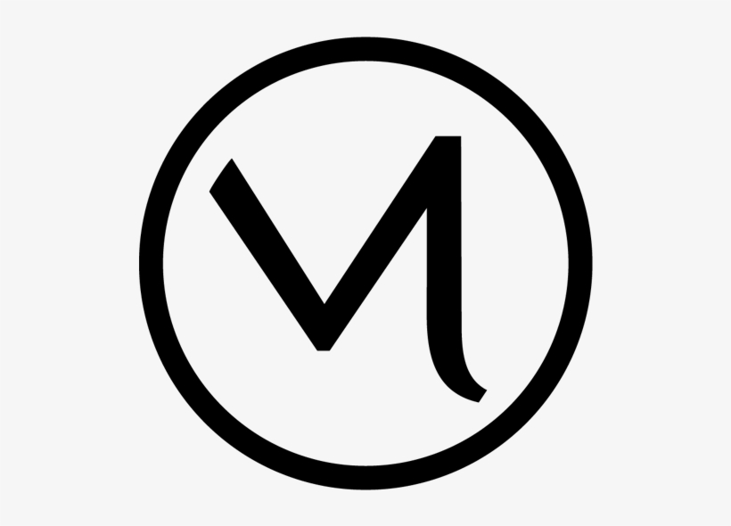 Red And Blue Are Often Used In Monogram Logo Design, - Circle, transparent png #8388062