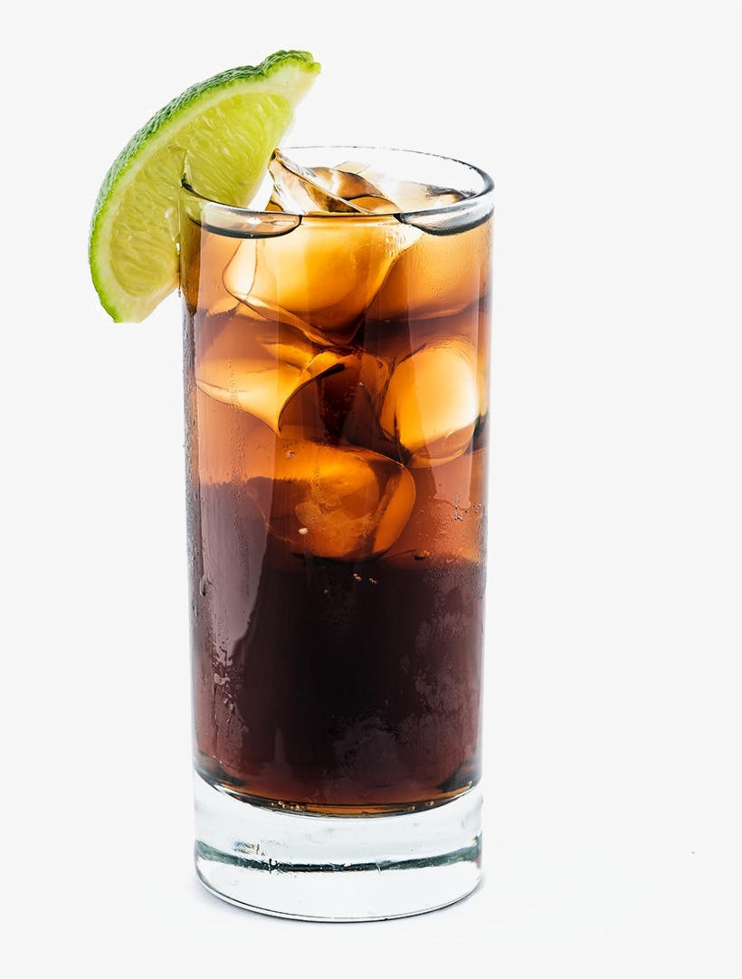 Ice Drink Png Hd - Cuba Libre Cocktail Png, transparent png #8388175