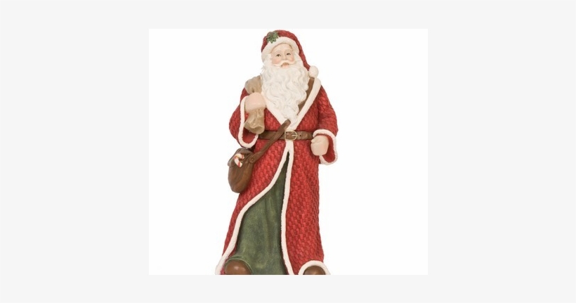 Pere Noel Figurine Statue - Santa Claus, transparent png #8388687