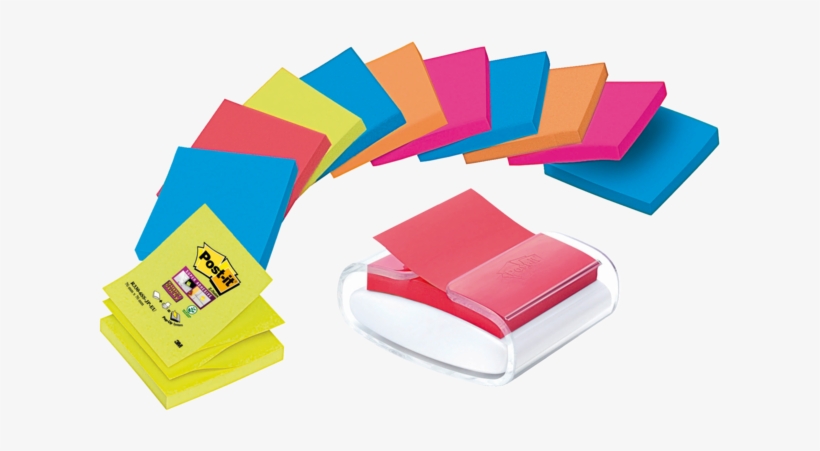 Post It Design Bureaudispenser Voor Z Notes - Post-it Note, transparent png #8388749